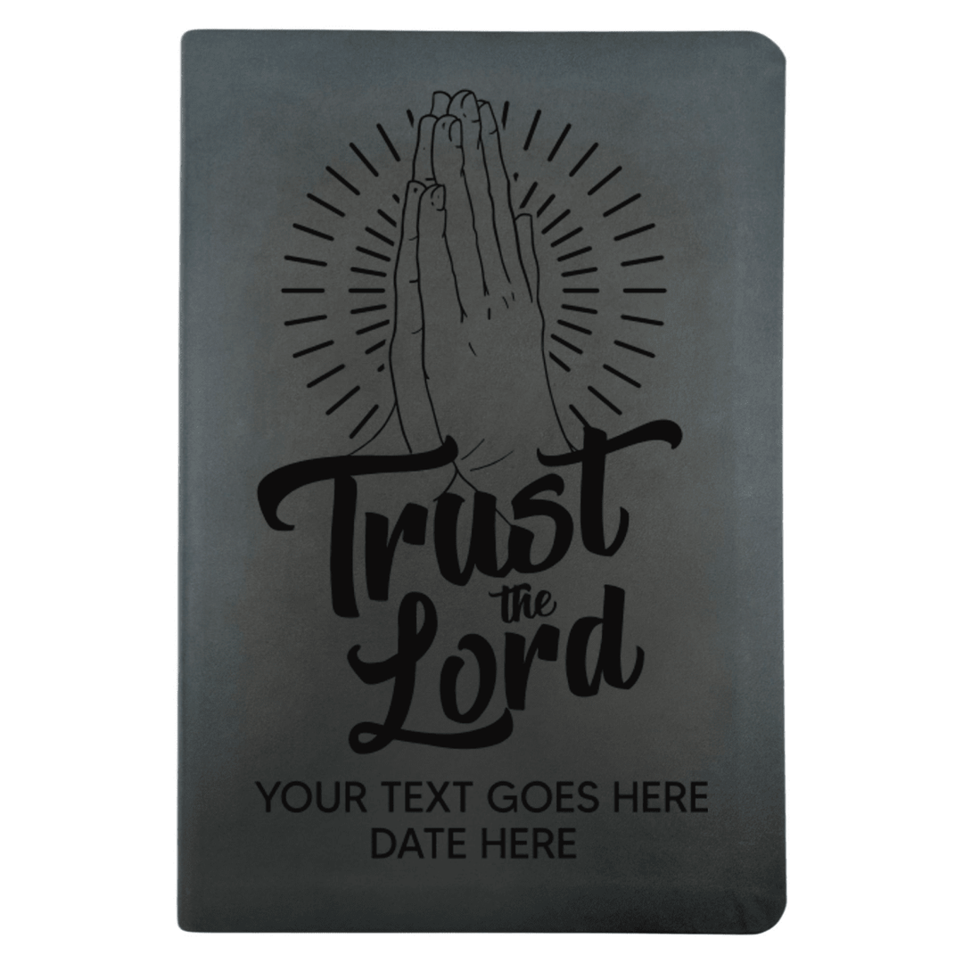 NLT Black Standard Size Thinline Holy Bible Small Print | Trust the Lord - Shepherds Shelf