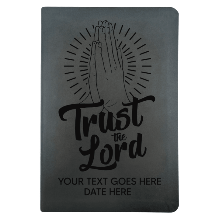 NLT Black Standard Size Thinline Holy Bible Small Print | Trust the Lord - Shepherds Shelf