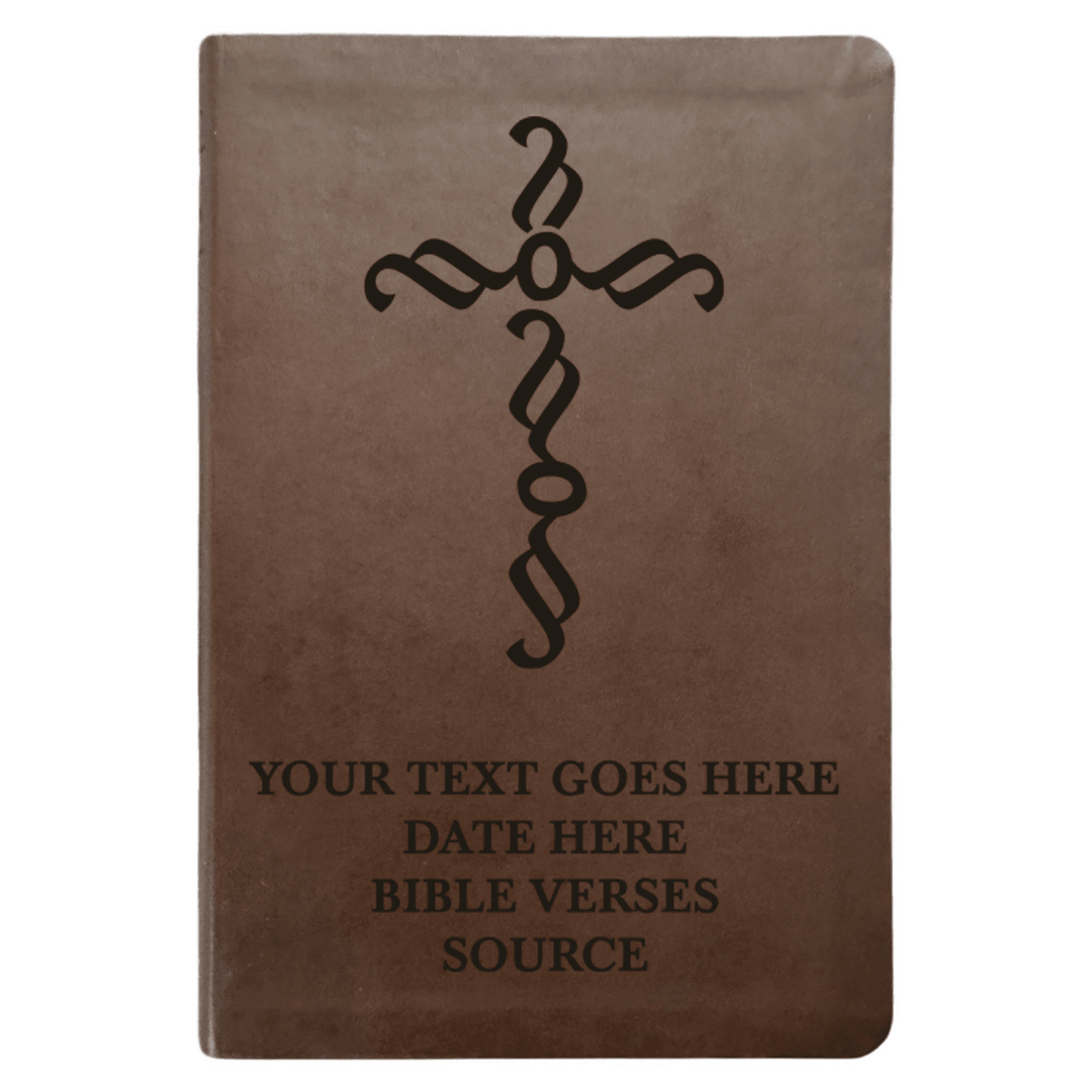 NLT Brown Standard Size Thinline Holy Bible Small Print | Blessings Collection - Shepherds Shelf