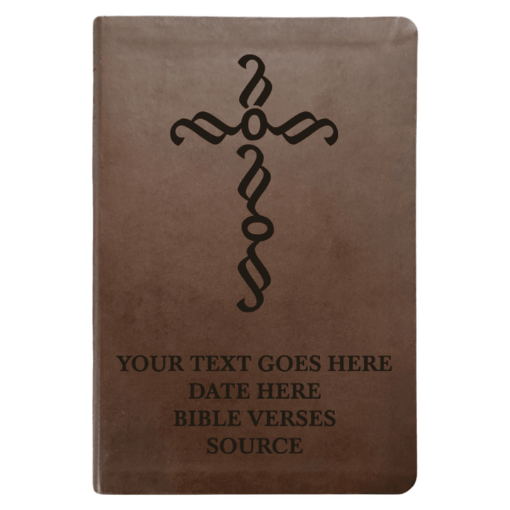 NLT Brown Standard Size Thinline Holy Bible Small Print | Blessings Collection - Shepherds Shelf