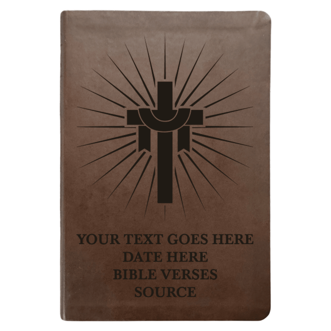 NLT Brown Standard Size Thinline Holy Bible Small Print | Blessings Collection - Shepherds Shelf