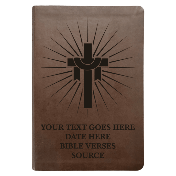 NLT Brown Standard Size Thinline Holy Bible Small Print | Blessings Collection - Shepherds Shelf