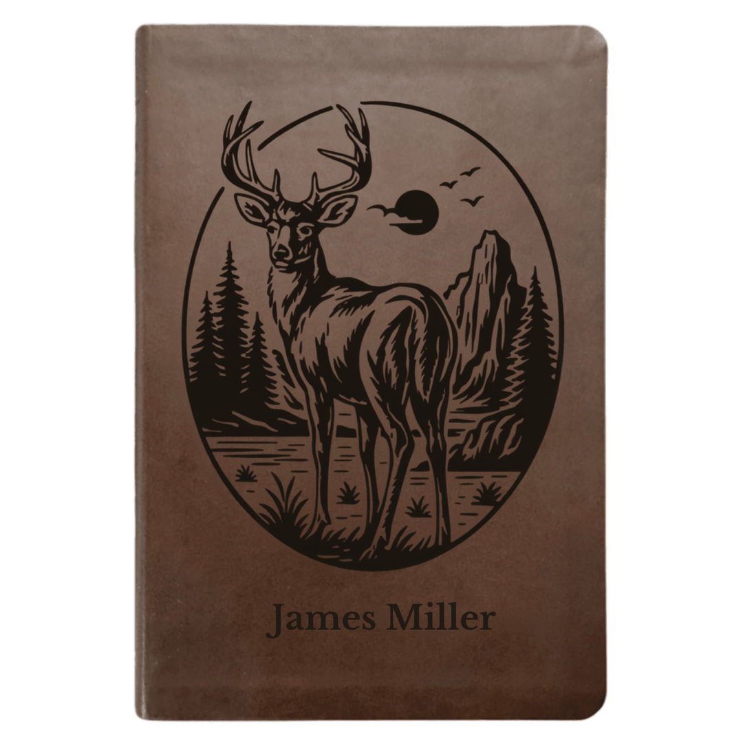 NLT Brown Standard Size Thinline Holy Bible Small Print | Buck - Shepherds Shelf