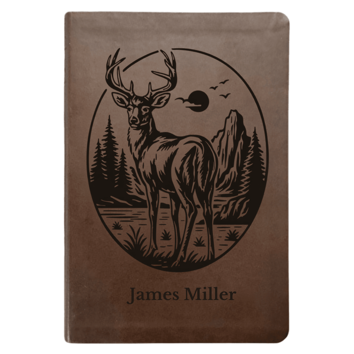 NLT Brown Standard Size Thinline Holy Bible Small Print | Buck - Shepherds Shelf