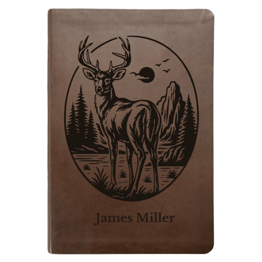 NLT Brown Standard Size Thinline Holy Bible Small Print | Buck - Shepherds Shelf