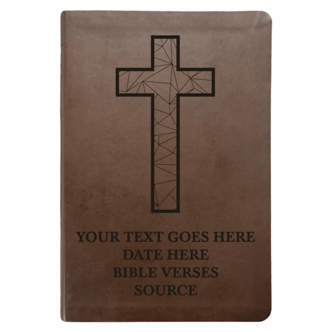 NLT Brown Standard Size Thinline Holy Bible Small Print | Christian Collection - Shepherds Shelf