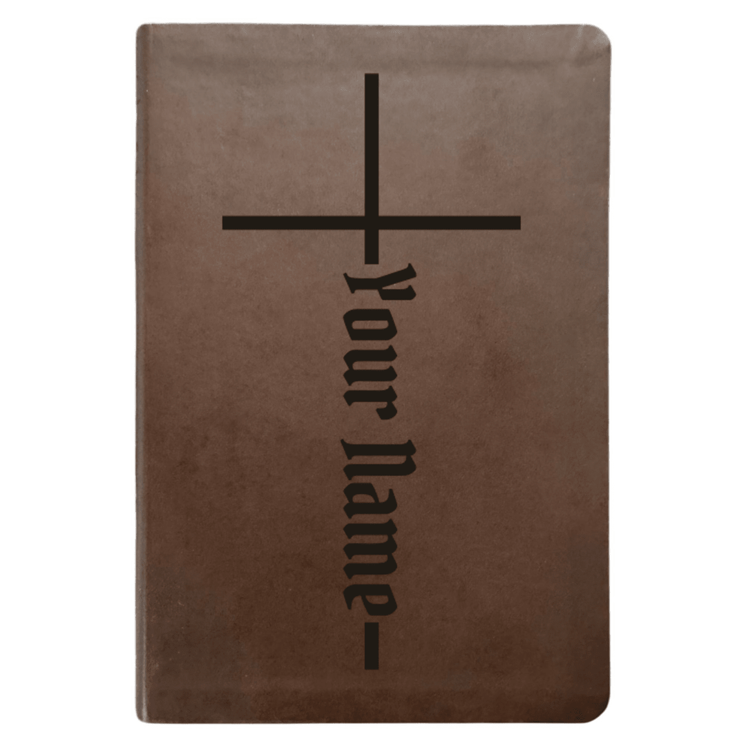 NLT Brown Standard Size Thinline Holy Bible Small Print | Christian Collection - Shepherds Shelf