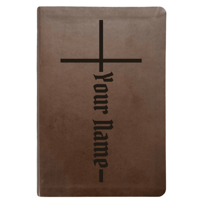 NLT Brown Standard Size Thinline Holy Bible Small Print | Christian Collection