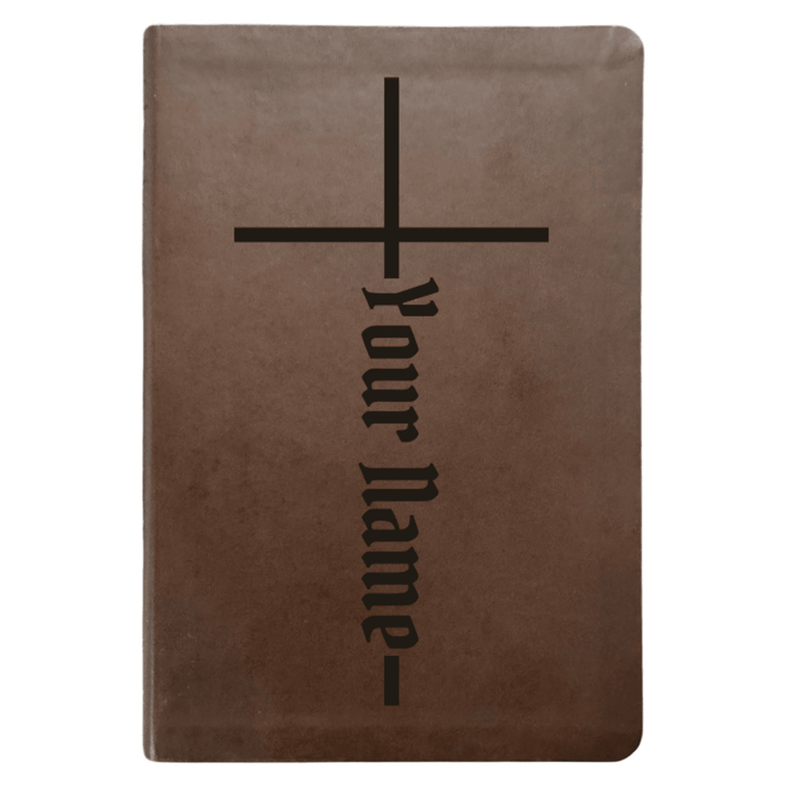 NLT Brown Standard Size Thinline Holy Bible Small Print | Christian Collection - Shepherds Shelf