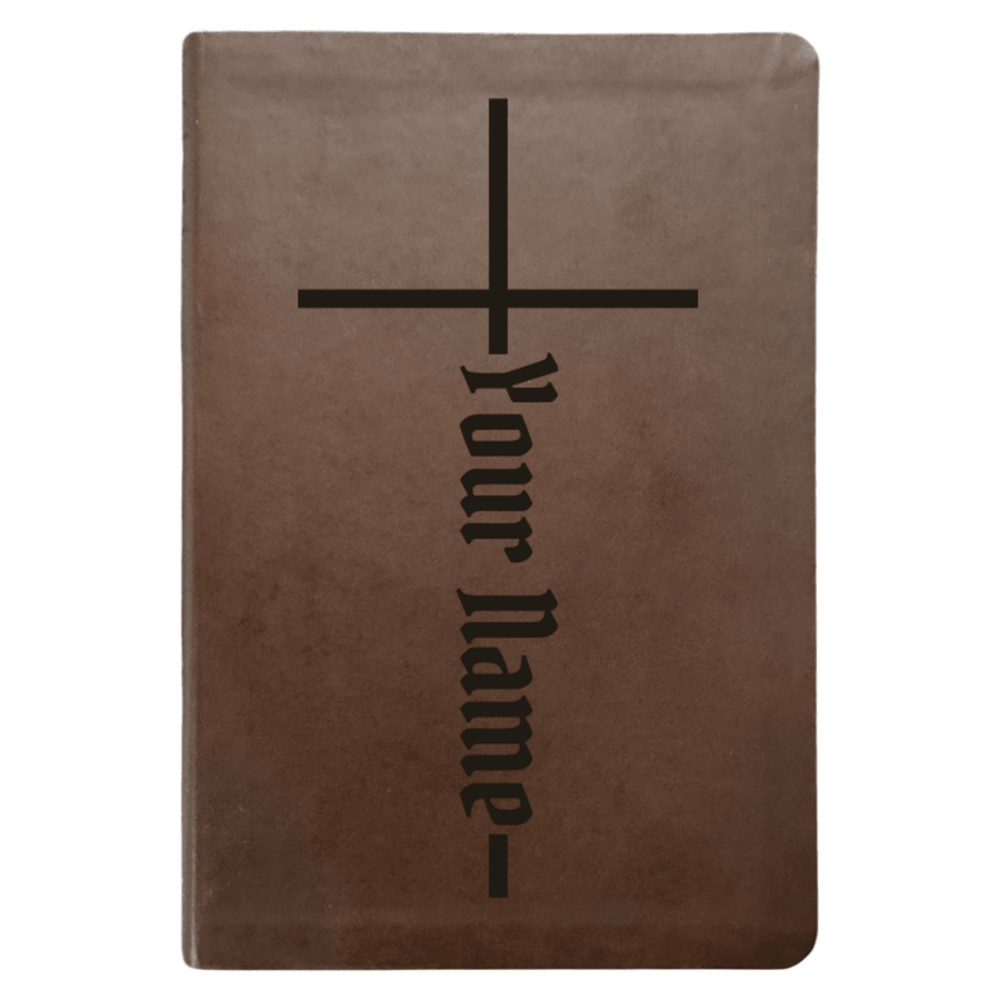 NLT Brown Standard Size Thinline Holy Bible Small Print | Christian Collection - Shepherds Shelf