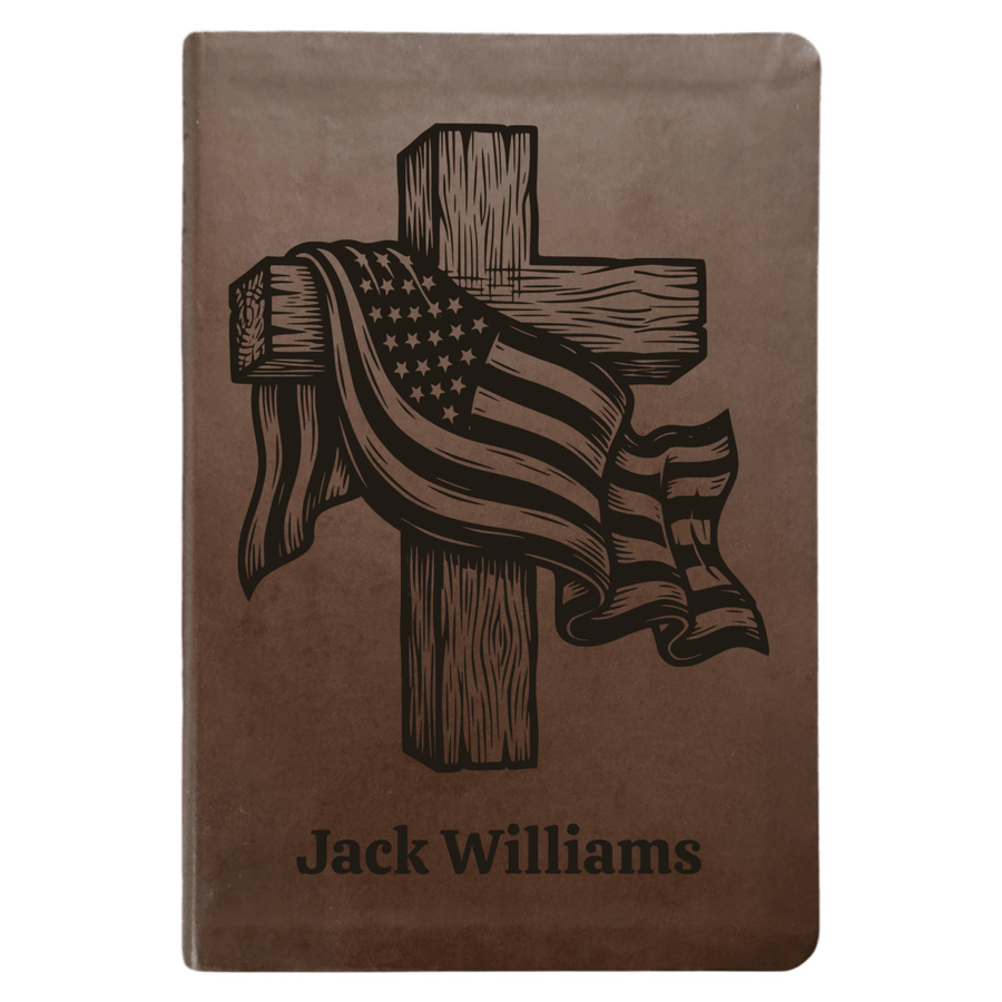 NLT Brown Standard Size Thinline Holy Bible Small Print | Faith - Shepherds Shelf