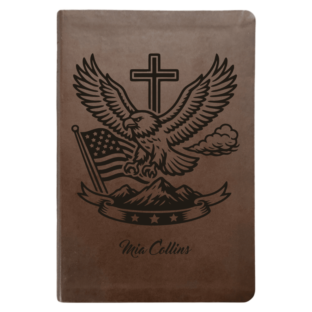 NLT Brown Standard Size Thinline Holy Bible Small Print | For The Cross Collection 1 - Shepherds Shelf