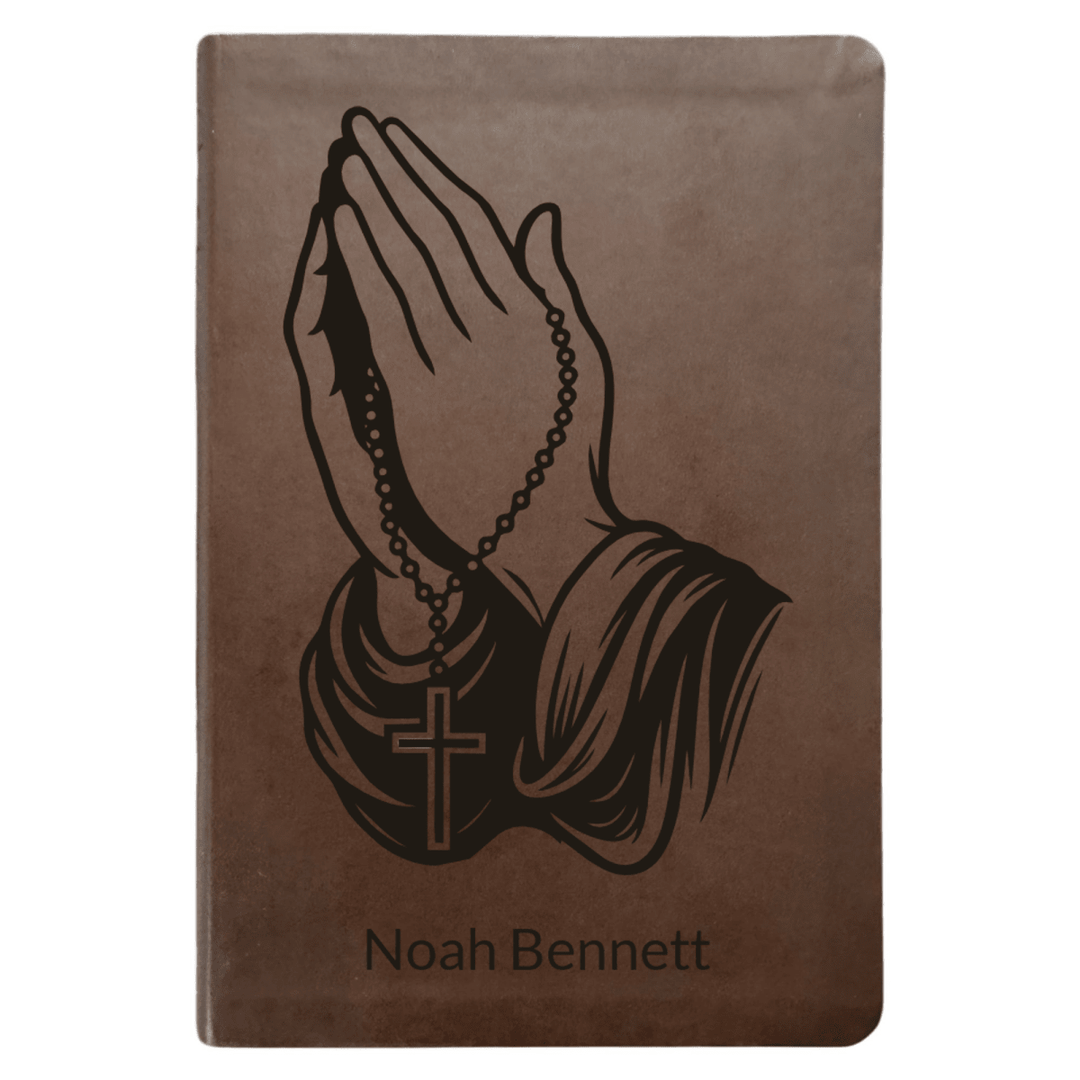 NLT Brown Standard Size Thinline Holy Bible Small Print | For The Cross Collection 2 - Shepherds Shelf