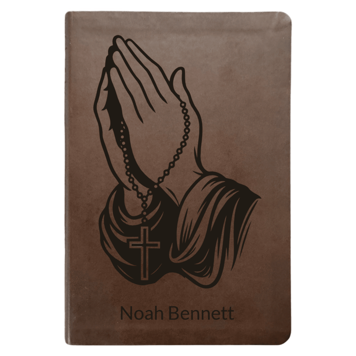 NLT Brown Standard Size Thinline Holy Bible Small Print | For The Cross Collection 2 - Shepherds Shelf