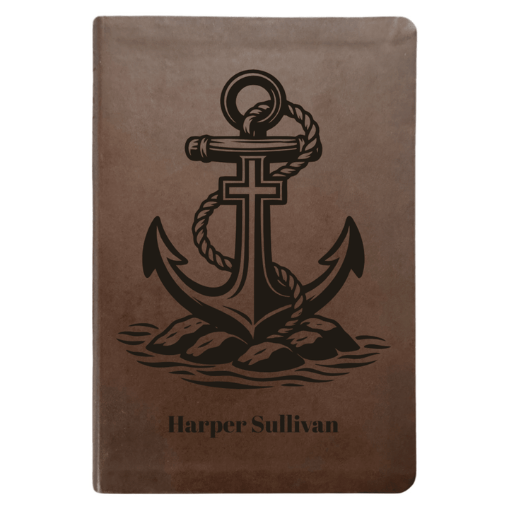 NLT Brown Standard Size Thinline Holy Bible Small Print | For The Cross Collection 2 - Shepherds Shelf