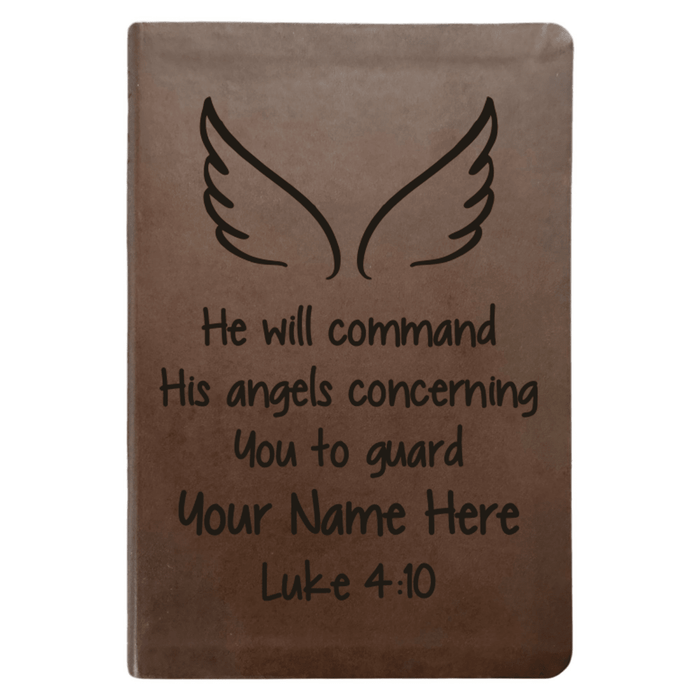 NLT Brown Standard Size Thinline Holy Bible Small Print | Luke 4:10