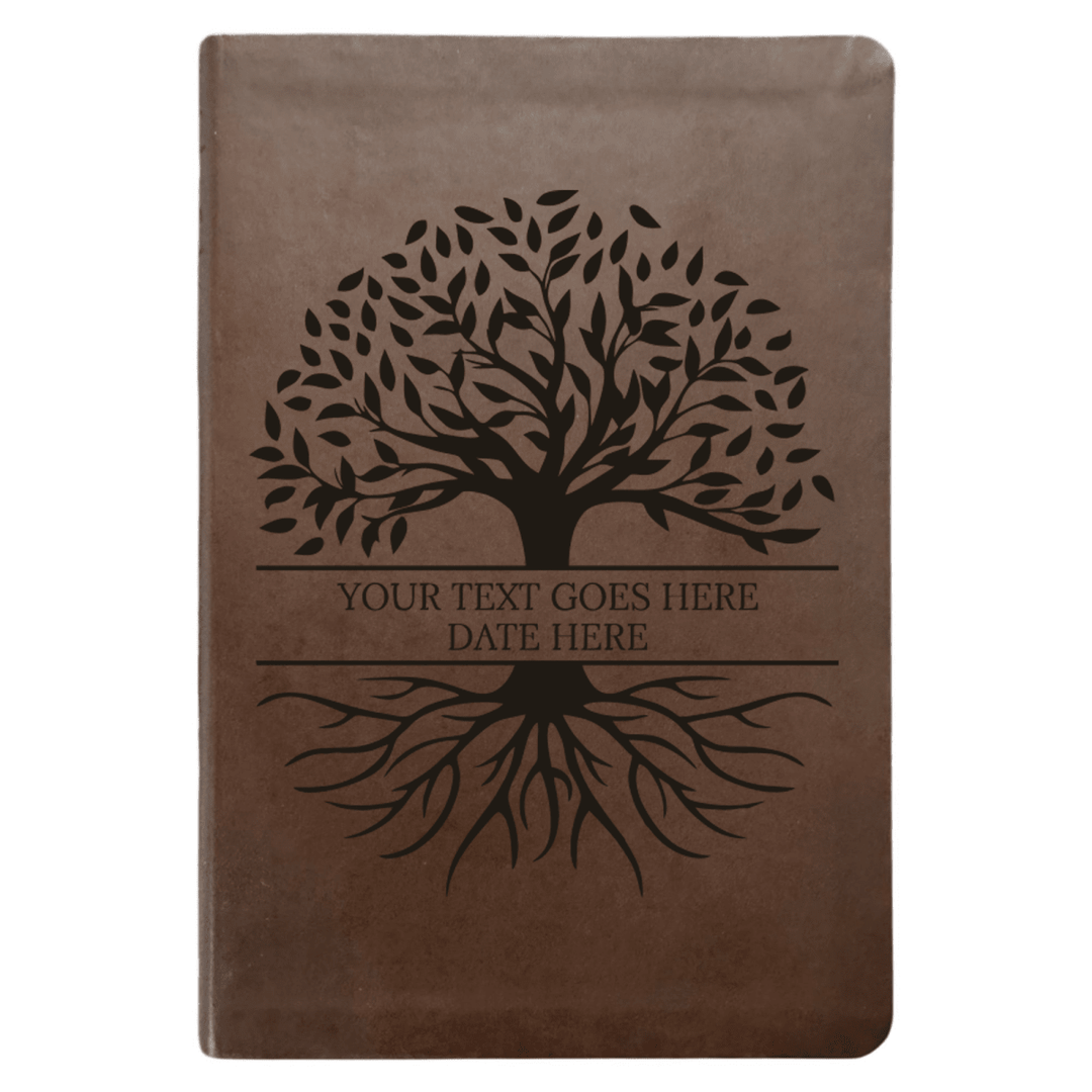 NLT Brown Standard Size Thinline Holy Bible Small Print | Tree of Life - Shepherds Shelf