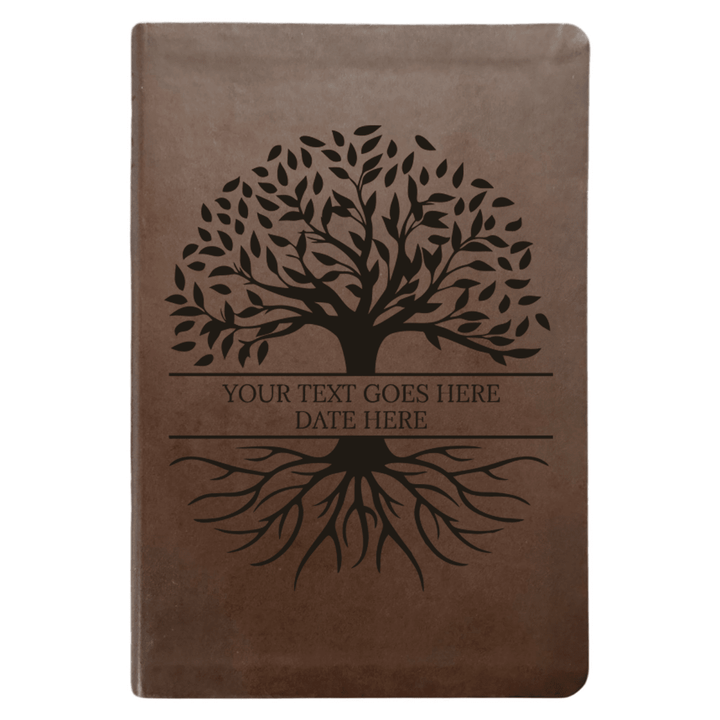 NLT Brown Standard Size Thinline Holy Bible Small Print | Tree of Life - Shepherds Shelf