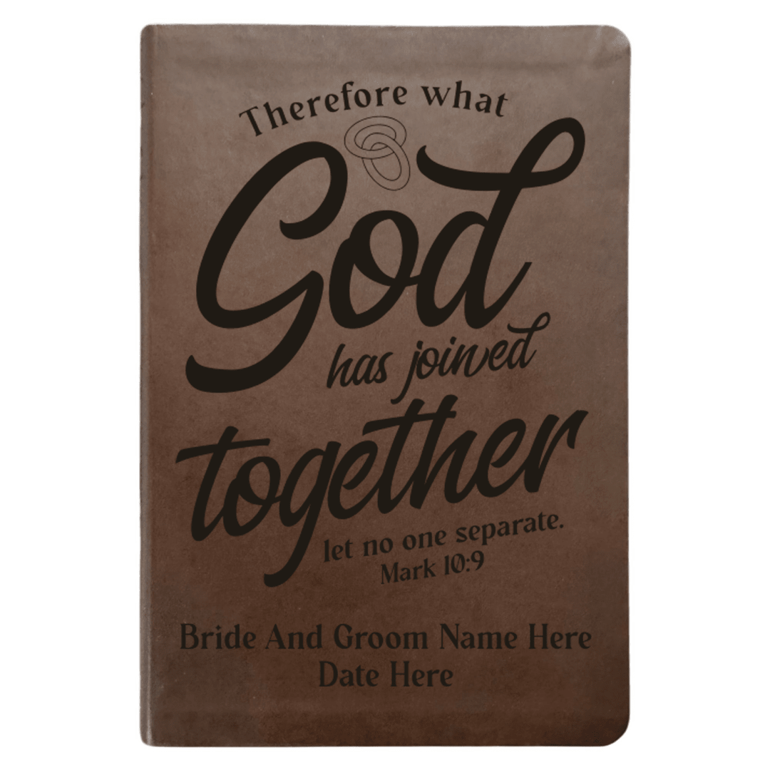 NLT Brown Standard Size Thinline Holy Bible Small Print | Wedding Collection - Shepherds Shelf