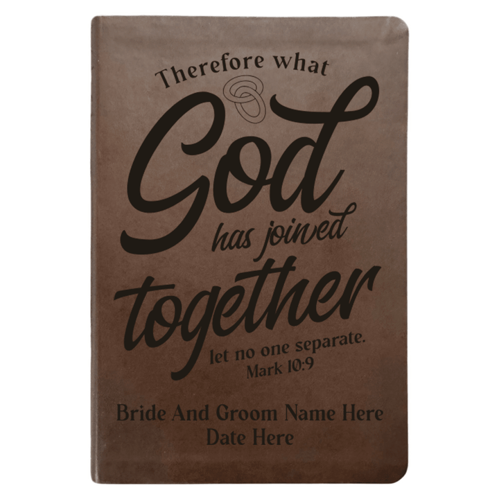 NLT Brown Standard Size Thinline Holy Bible Small Print | Wedding Collection - Shepherds Shelf