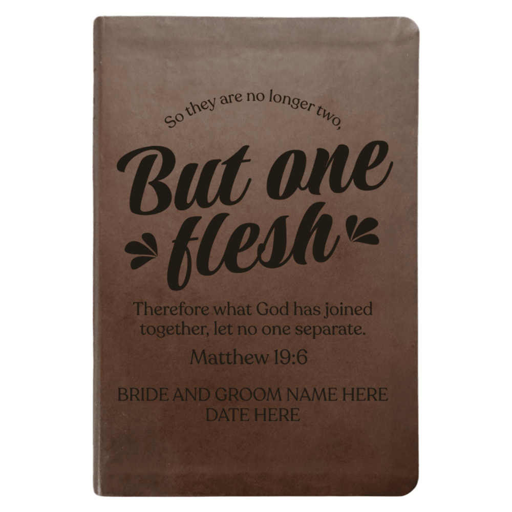 NLT Brown Standard Size Thinline Holy Bible Small Print | Wedding Collection - Shepherds Shelf