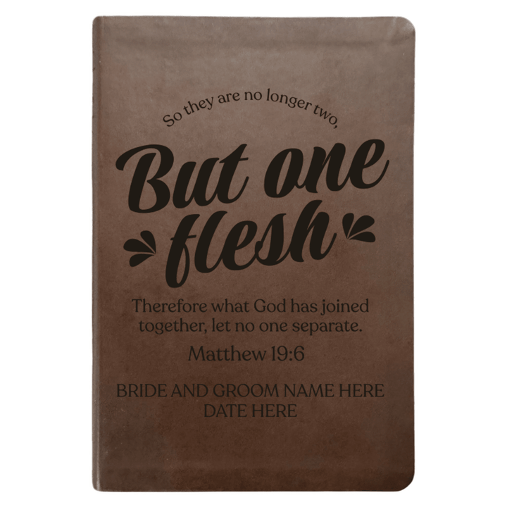 NLT Brown Standard Size Thinline Holy Bible Small Print | Wedding Collection - Shepherds Shelf