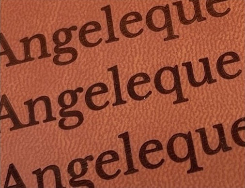 Actual personalization sample for this Bible