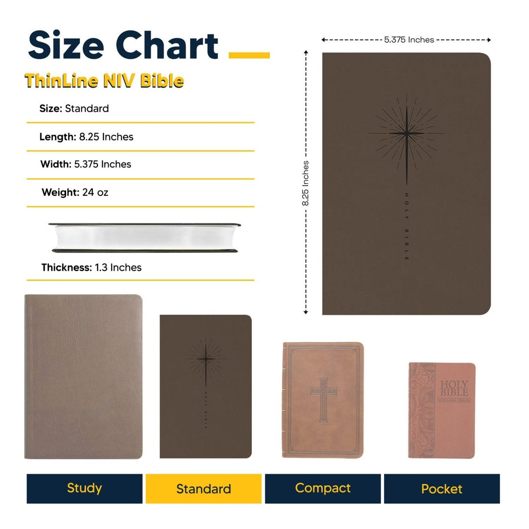 NLT Taupe Standard Size Trutone Holy Bible Small Print - Shepherds Shelf