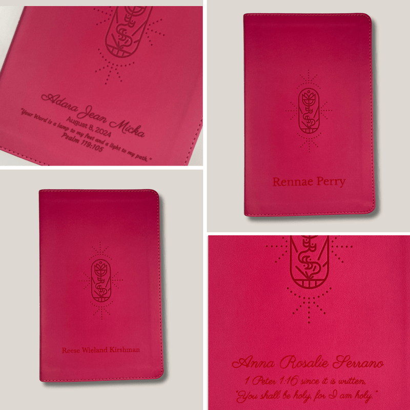 ESV Berry Pink Compact Size Kids Holy Bible Small Print