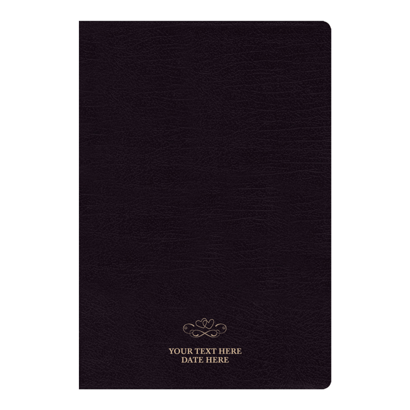 NASB Black Standard Size Thinline Holy Bible Small Print