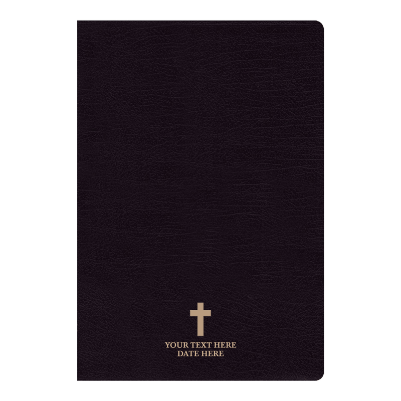 NASB Black Standard Size Thinline Holy Bible Small Print