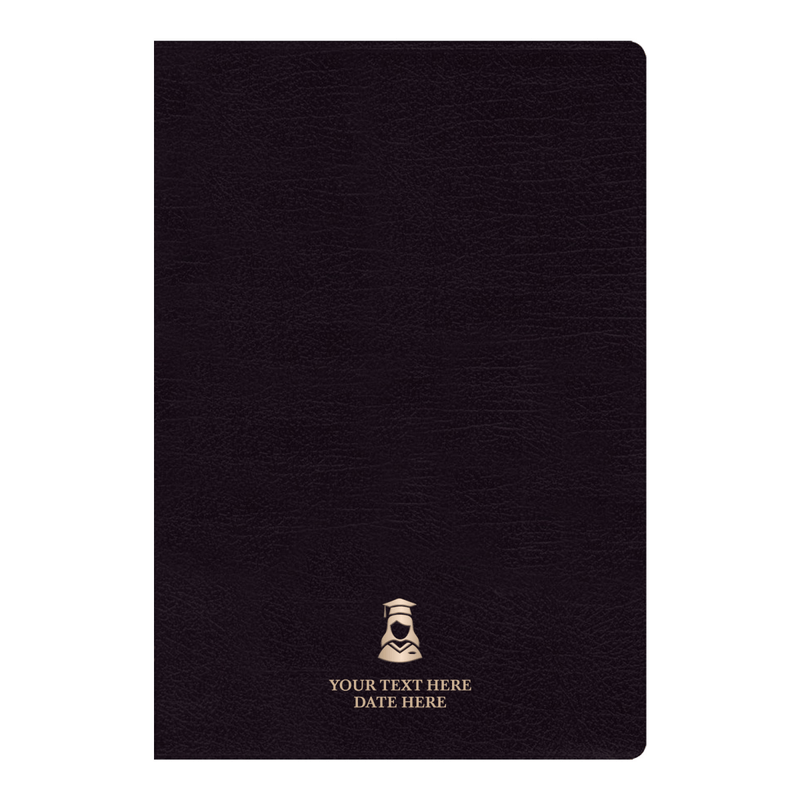 NASB Black Standard Size Thinline Holy Bible Small Print