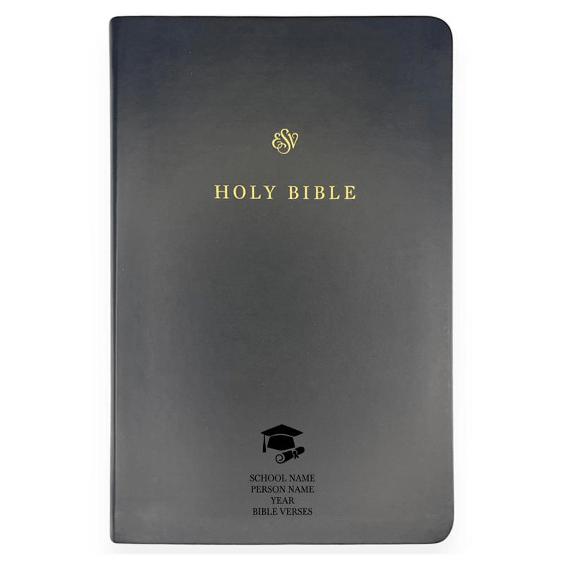 ESV Black Standard Size TruTone Holy Bible Small Print