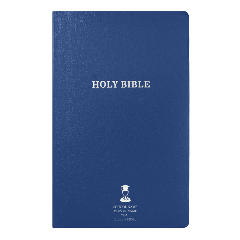 KJV Blue Standard Size Holy Bible Small Print