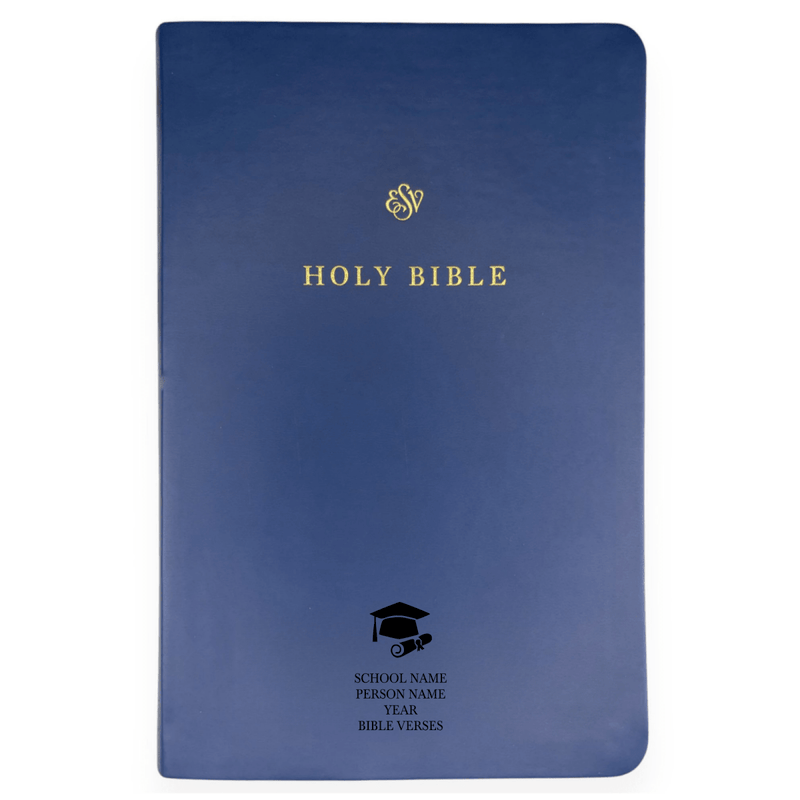 ESV Blue Standard Size TruTone Holy Bible Small Print