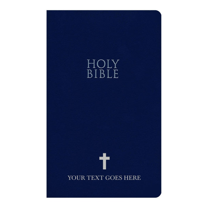 NIV Blue Standard Size Holy Bible Small Print