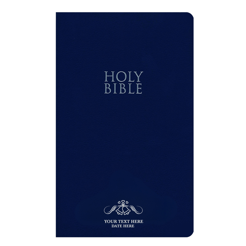 NIV Blue Standard Size Holy Bible Small Print