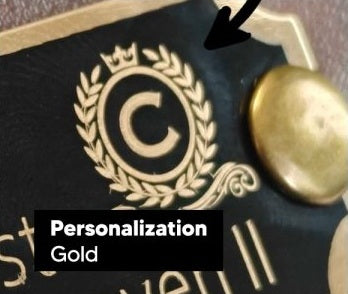 Actual personalization sample for this Bible