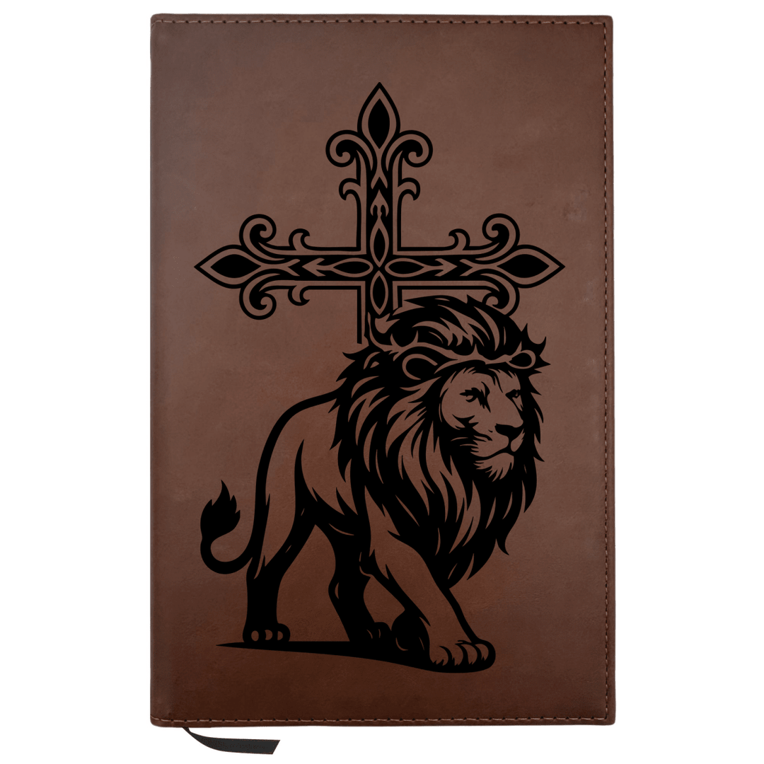 Personalized Brown Leatherette Journal Notebook | Cross Collection - Shepherds Shelf