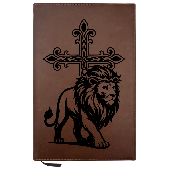 Personalized Brown Leatherette Journal Notebook | Cross Collection - Shepherds Shelf