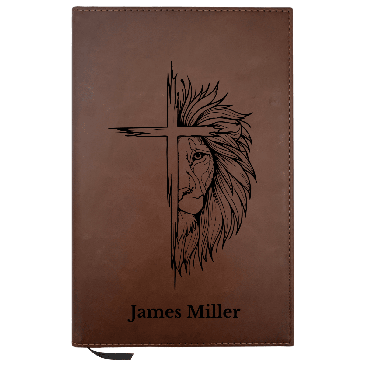 Personalized Brown Leatherette Journal Notebook | Cross Collection - Shepherds Shelf