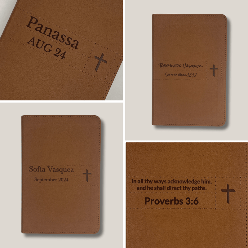 NIV Brown Compact Size Thinline Holy Bible Small Print