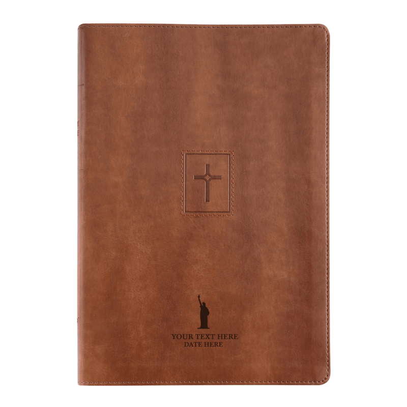 NIV Brown Standard Size Thinline Holy Bible Large Print