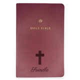 ESV Burgundy Standard Size TruTone Holy Bible Small Print
