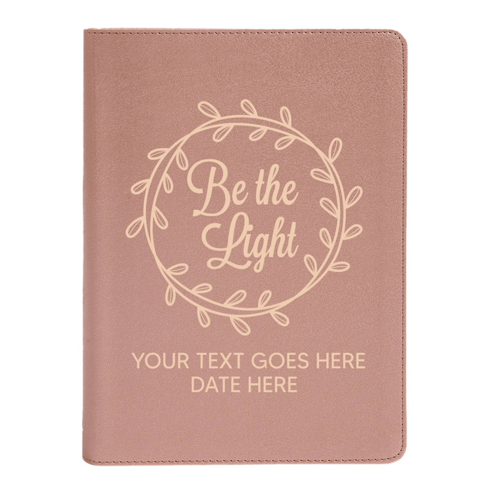CSB She Reads Rose Gold Study Size Holy Bible Medium Print Size | Be the Light
