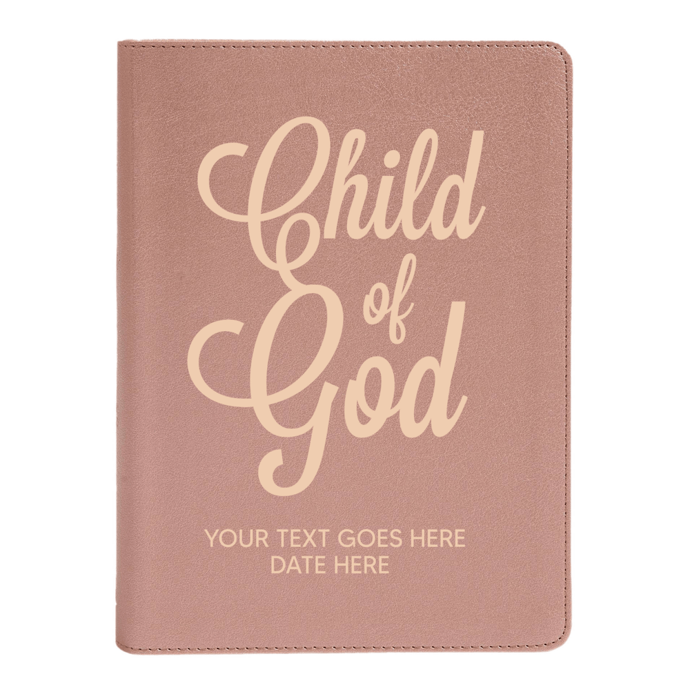 CSB She Reads Rose Gold Study Size Holy Bible Medium Print Size | Child of God