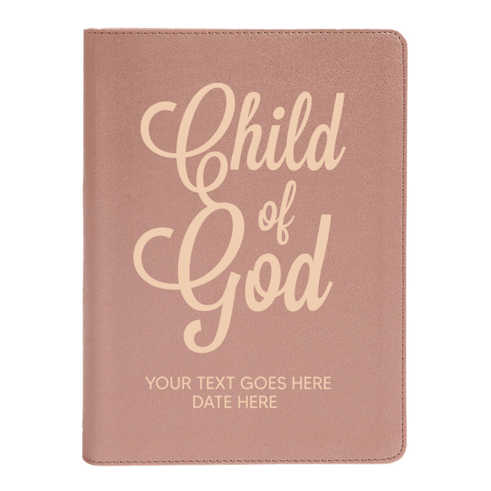 CSB She Reads Rose Gold Study Size Holy Bible Medium Print Size | Child of God