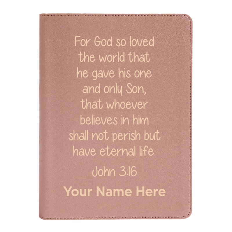 CSB She Reads Rose Gold Study Size Holy Bible Medium Print Size | John 3:16_Study 1