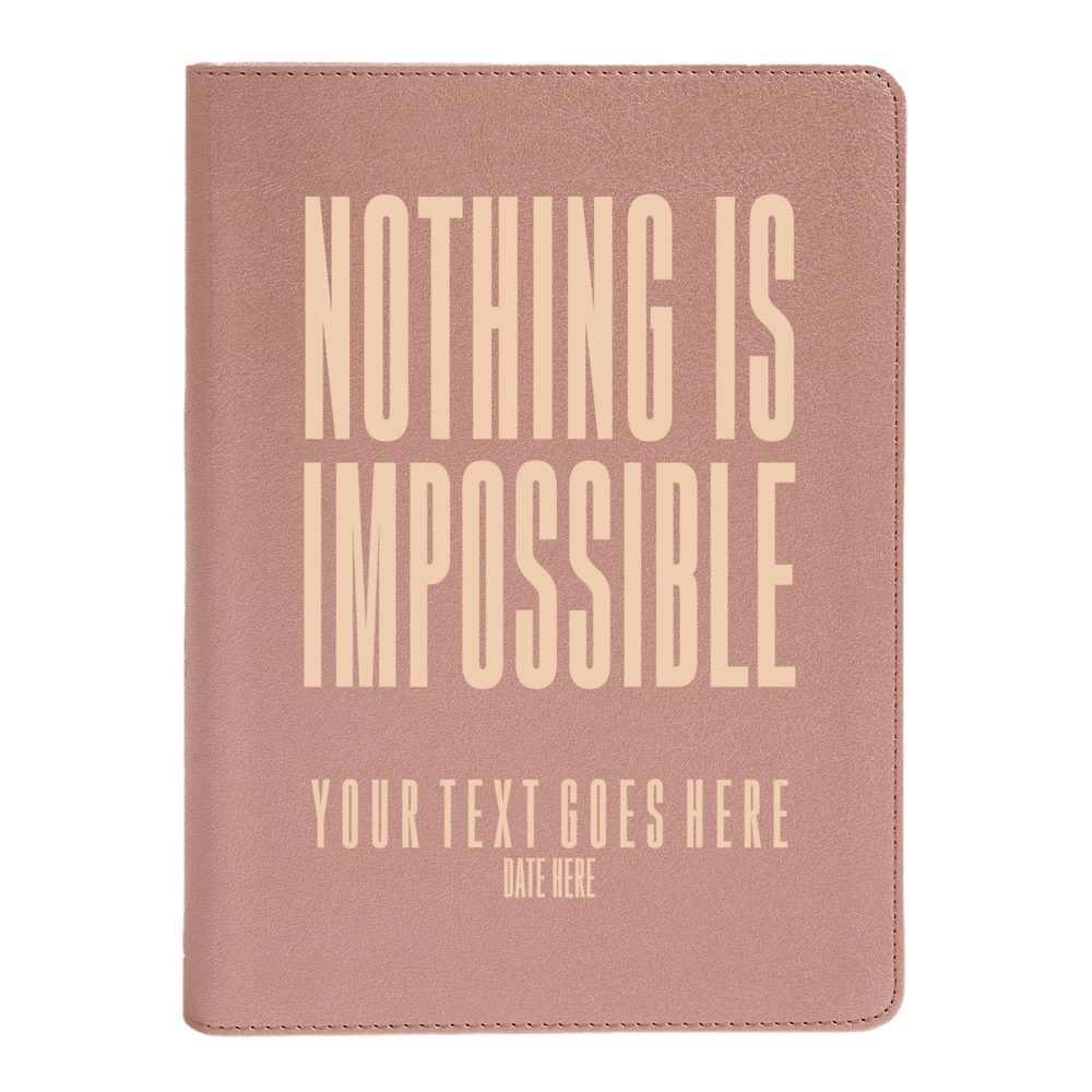 CSB She Reads Rose Gold Study Size Holy Bible Medium Print Size | Matthew 19:26