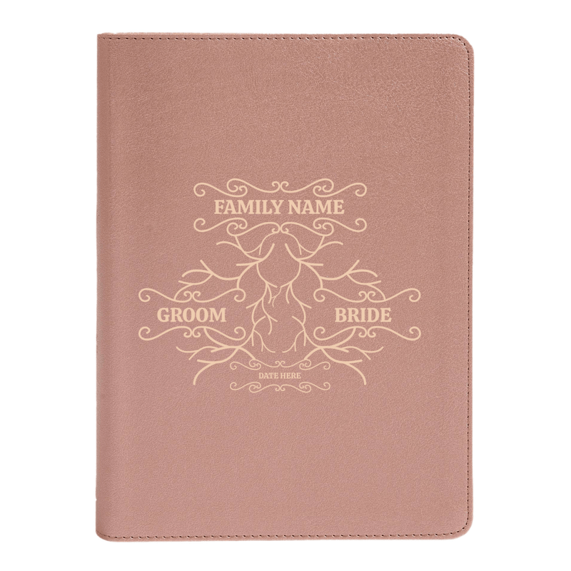CSB She Reads Rose Gold Study Size Holy Bible Medium Print Size | Roots 1